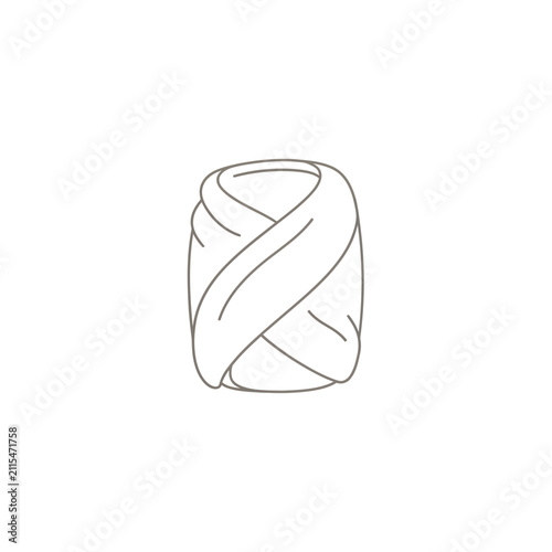 Minimalist clean facial steamer icon for professional spa beauty treatments and home skincare therapy routine equipment