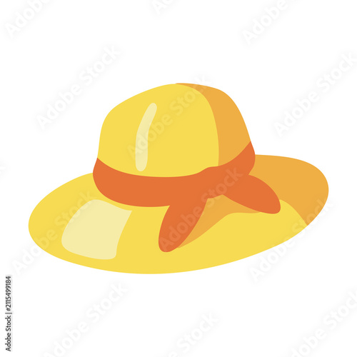 Konstfotografi Sun Hat Beach Summer Illustration