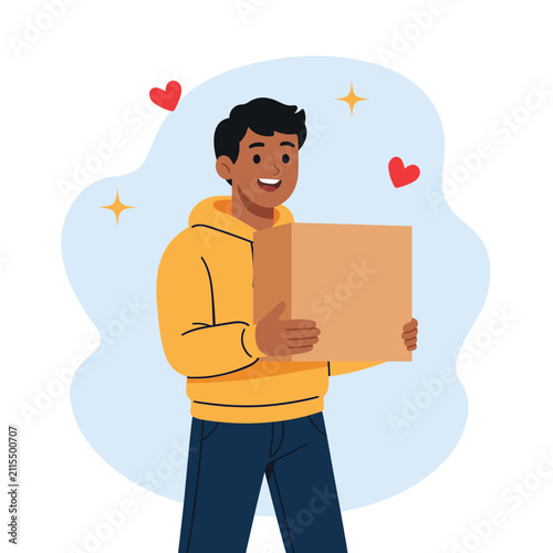 World Humanitarian Day Celebration Honoring Compassion and Global Humanitarian Support Flat Vector Illustration