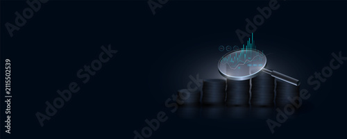 Background image related to financial analysis charts, mutual funds, and market investment trading.
