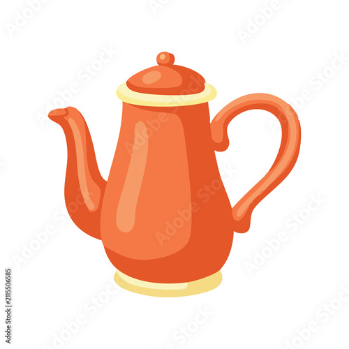 Fotografie Vintage Coffee Pot Illustration