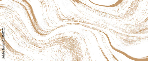 Abstract flowing brush strokes in tan and white creating a textured organic pattern background