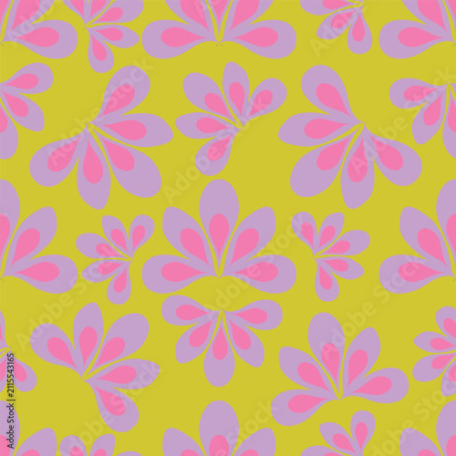 seamless pattern with flowers