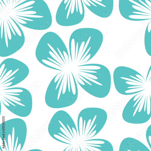 seamless pattern with flowers