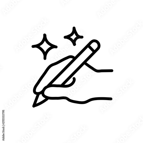 Digital Drawing Pen Icon