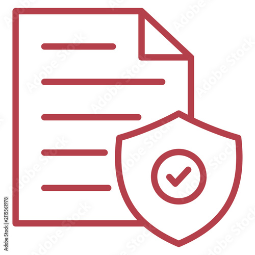 Tapety artystyczne Policy Icon Element For Design