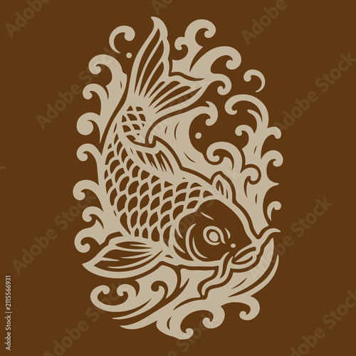 The Legend of the Koi Fish