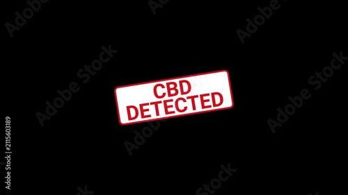 CBD Detected Stamp Animation