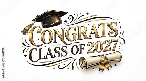 Congrats Class Of 2027 Typography 202607261802