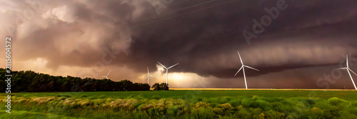 Impacts of Climate Change. El Niño, the environment, rising global temperatures. Pollution and devastating storms featuring tornadoes and strong winds. Uncontrolled weather. Web banner, copy space.