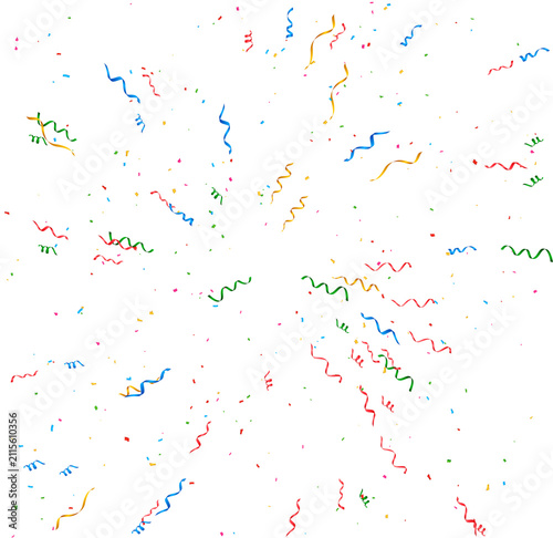 colorful confetti party streamers celebration burst vector background isolated birthday festival holiday illustration explosion event happy decoration carnival