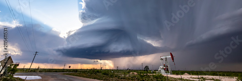 Impacts of Climate Change. El Niño, the environment, rising global temperatures. Pollution and devastating storms featuring tornadoes and strong winds. Uncontrolled weather. Web banner, copy space.