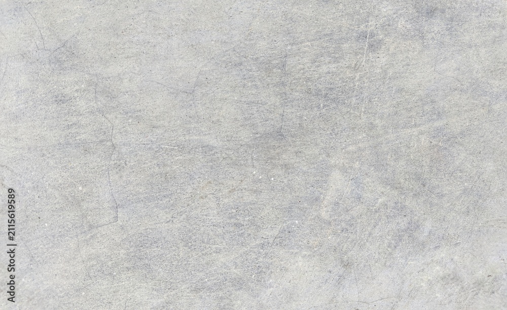 Fototapeta premium Light Gray Concrete Texture Background with Fine Cracks and Vintage Plaster Surface