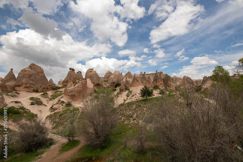 Quadro su tela Picturesque Cappadocia: A Panorama of the Devrent Valley