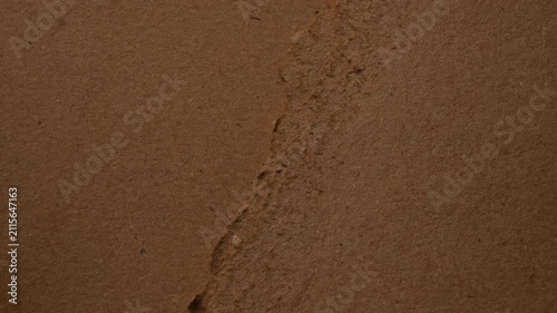 September Goals Planning Note on Brown Paper Flat Lay Background