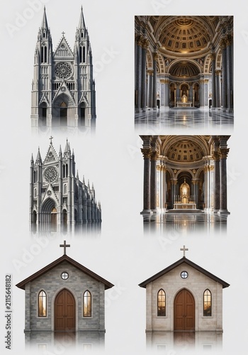 Sacred Sanctuaries: Gothic Grandeur & Humble Chapels | Majestic Interiors