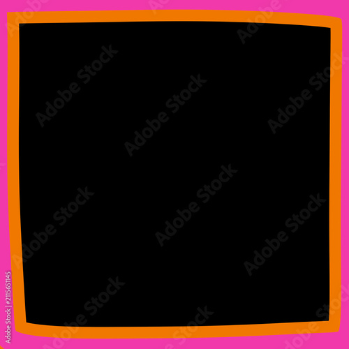 colorful photo frame