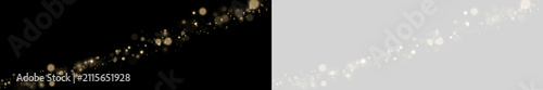 Glowing gold particles form a soft burst. Tiny sparkles add luxury shine. Transparent PNG for modern designs.