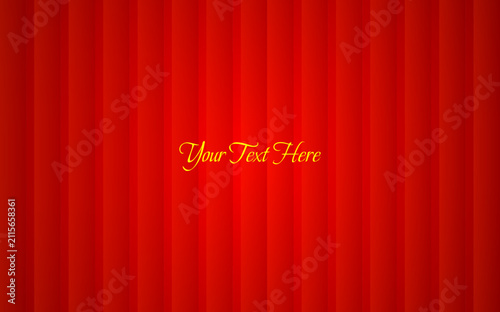 Abstract red vertical striped background with space for text
