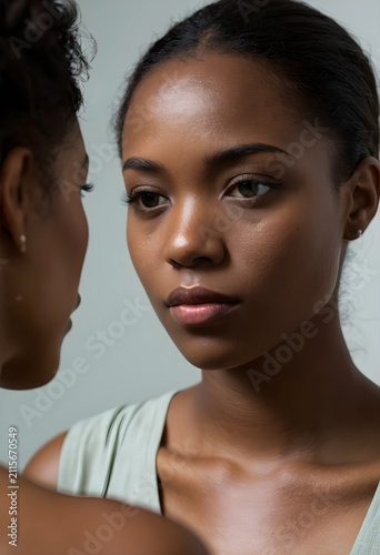Young african american woma...