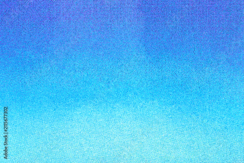 фотографія Large high-quality blue gradient real risograph texture background halftone