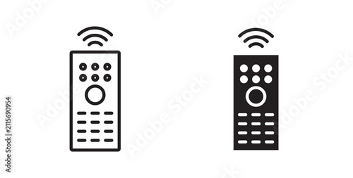 Remote icon for website, apps and UI.