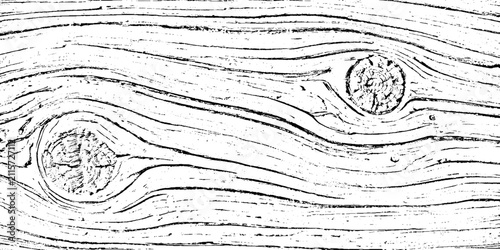 hand drawn vector illustration of a wood