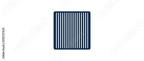 Картината върху платно Vertical Stripes Pattern Graphic Element