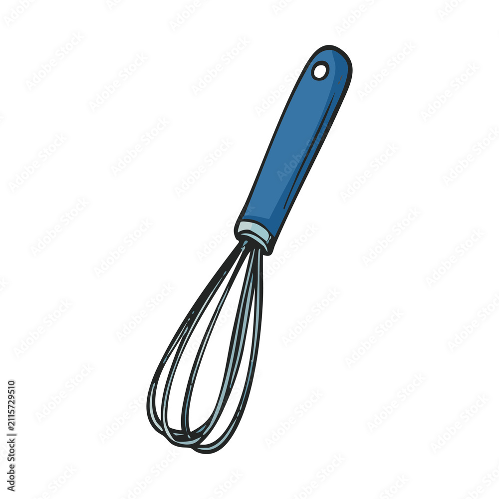 Fototapeta premium Hand Whisk Baking Kitchen Tool
