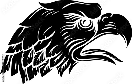 Bald Eagle Falcon Hawk Masc...