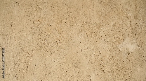 Textured Beige Concrete Wall Surface Background for Interior or Exterior Design