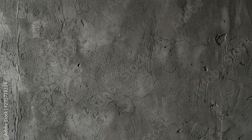 Textured Gray Concrete Wall Surface with Cracks and Rough Finish for Industrial or Architectural Design