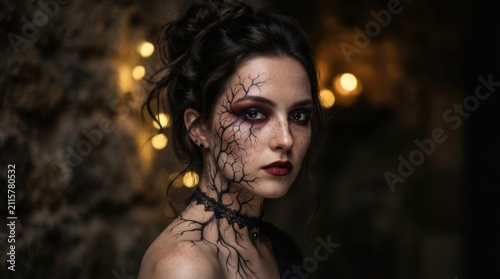 Creepy Halloween Woman
