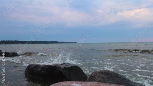 The seashore of the Baltic Sea