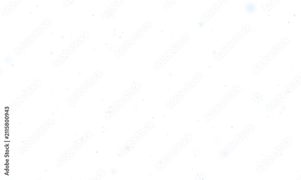 Naklejka premium snow on a transparent background
