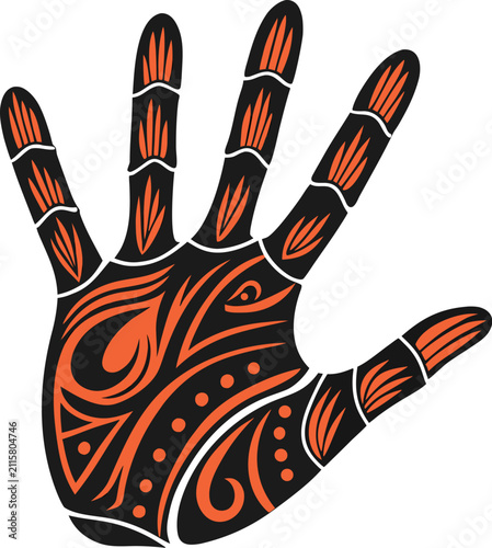 hand drawn vector illustration of a hand drawn bird