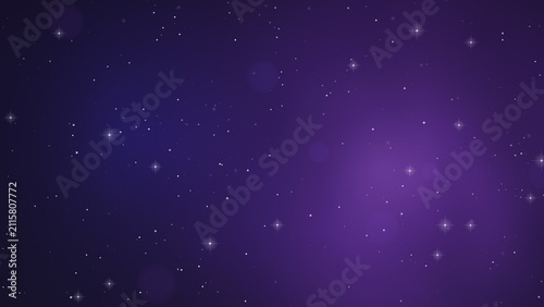 Obraz na płótnie Starry Night Sky Background