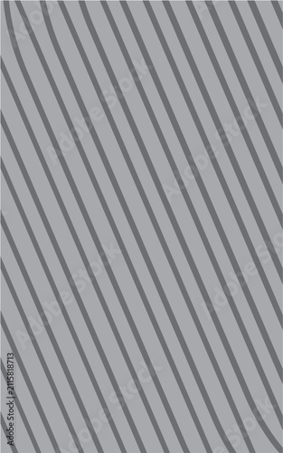 Minimalist diagonal stripe pattern vector, gray geometric line background, seamless repeating parallel lines texture, industrial metallic aesthetic for modern graphic design and web wallpaper
