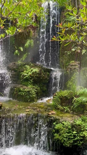 Waterfall in the park