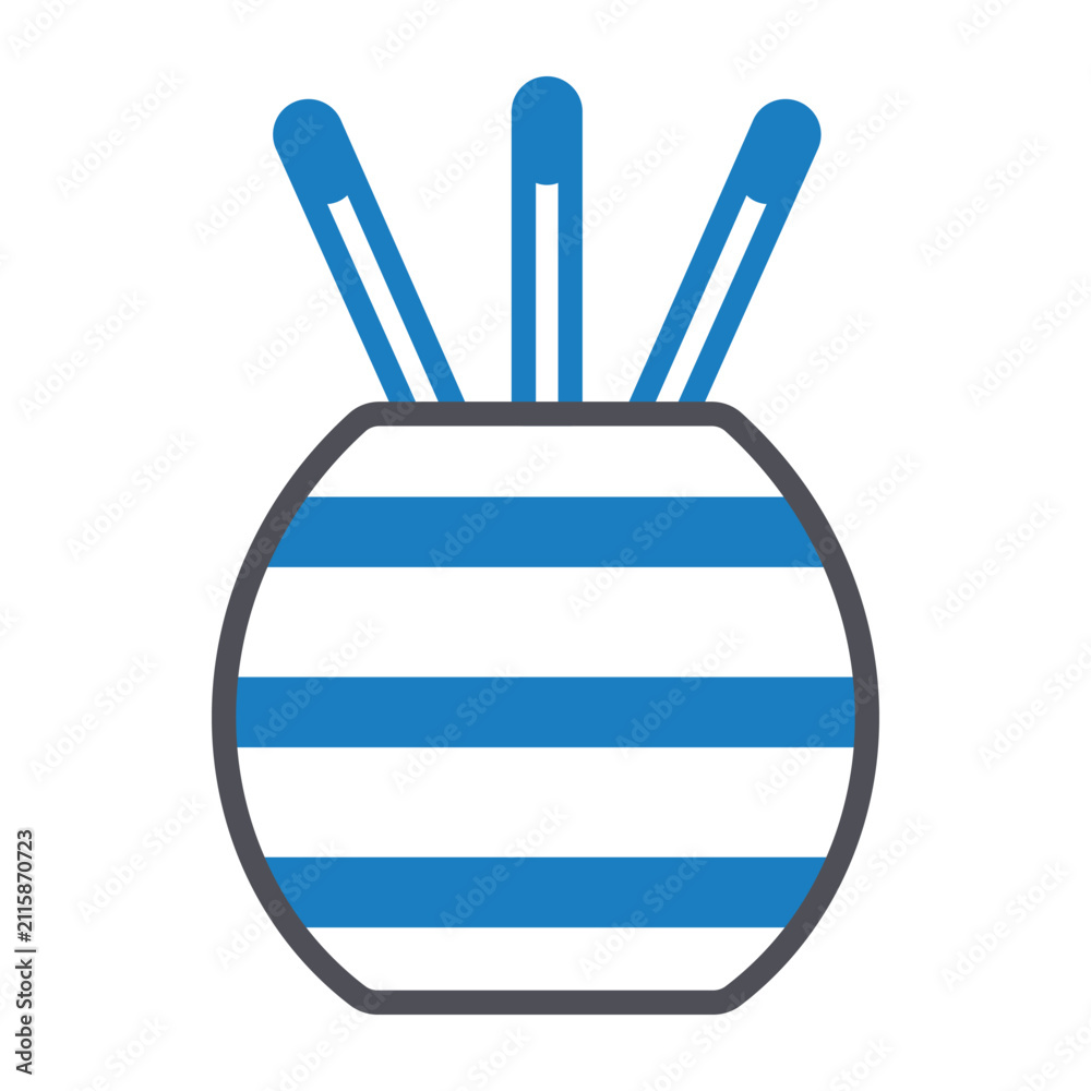 Obraz premium Incense Sticks Vector Icon which can easily modify or edit