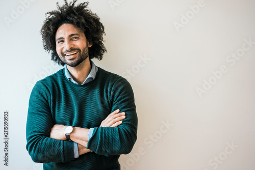 Portrait of a smiling man