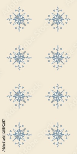 Seamless watercolour and unique snow flakes pattern background for covers, notes, Soft backgrounds colour. Watercolour art work. snow flakes pattern background for winter vibes.