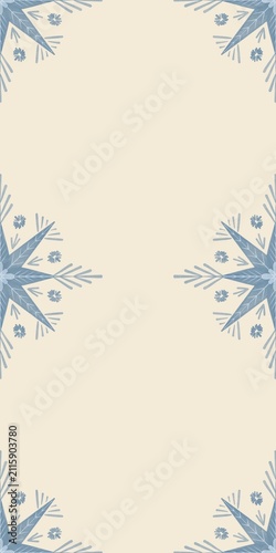 Seamless watercolour and unique snow flakes pattern background for covers, notes, Soft backgrounds colour. Watercolour art work. snow flakes pattern background for winter vibes.