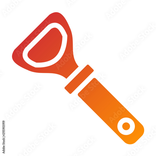 Bottle Opener line icon style