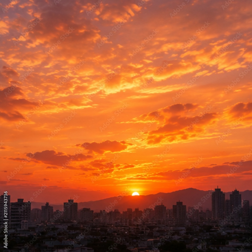 Fototapeta premium Sunset & Sky Keywords
