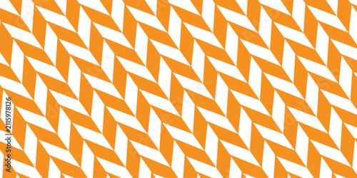 Zigzag chevron alternate green and white color, seamless pattern background, Seamless pattern - slant (oblique) opposite dark and light green lines on white background, imitation of corners