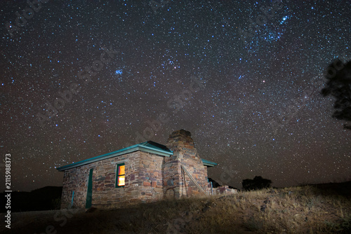 Colours of the South Australian night sky.