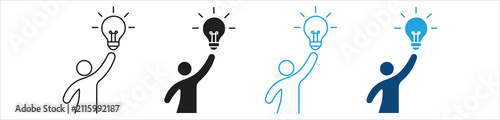 Foto Know-How Multiple Style Icon Collection, Representing Knowledge, Innovation, Cre