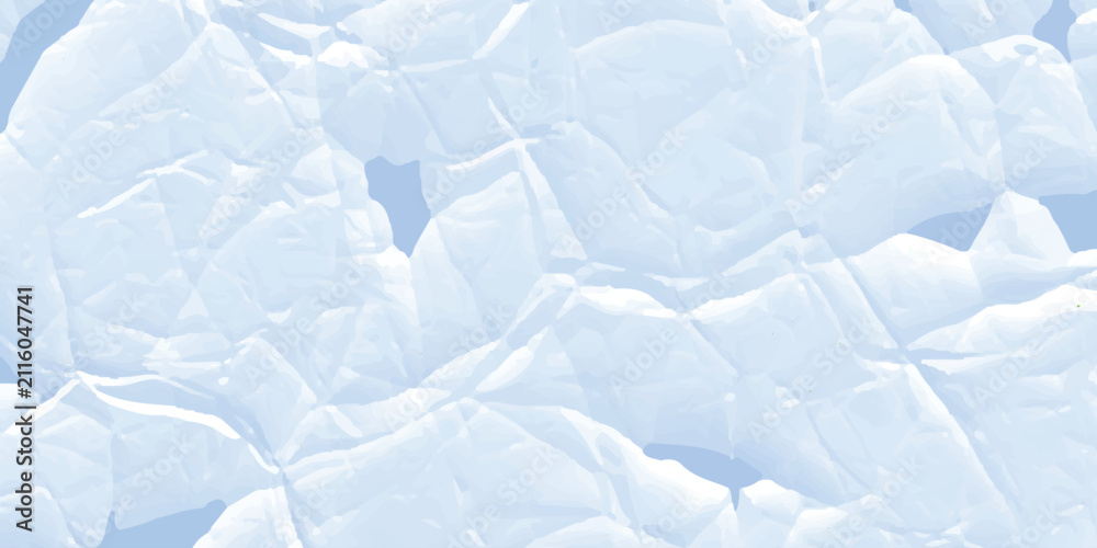 Obraz premium Soft Blue Crumpled Paper Texture Background with Elegant Wrinkled Surface for Clean Corporate Design and Creative Projects