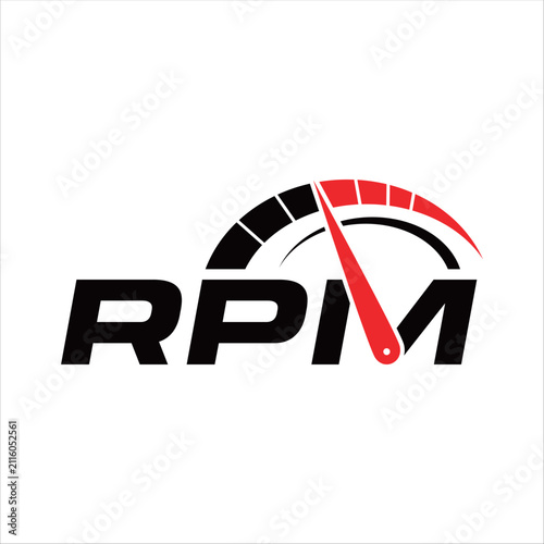 RPM  logo vector featuring a clean minimalist monogram with geometric letterforms, ideal for corporate branding, automotive companies, technology businesses, and premium brand identities.